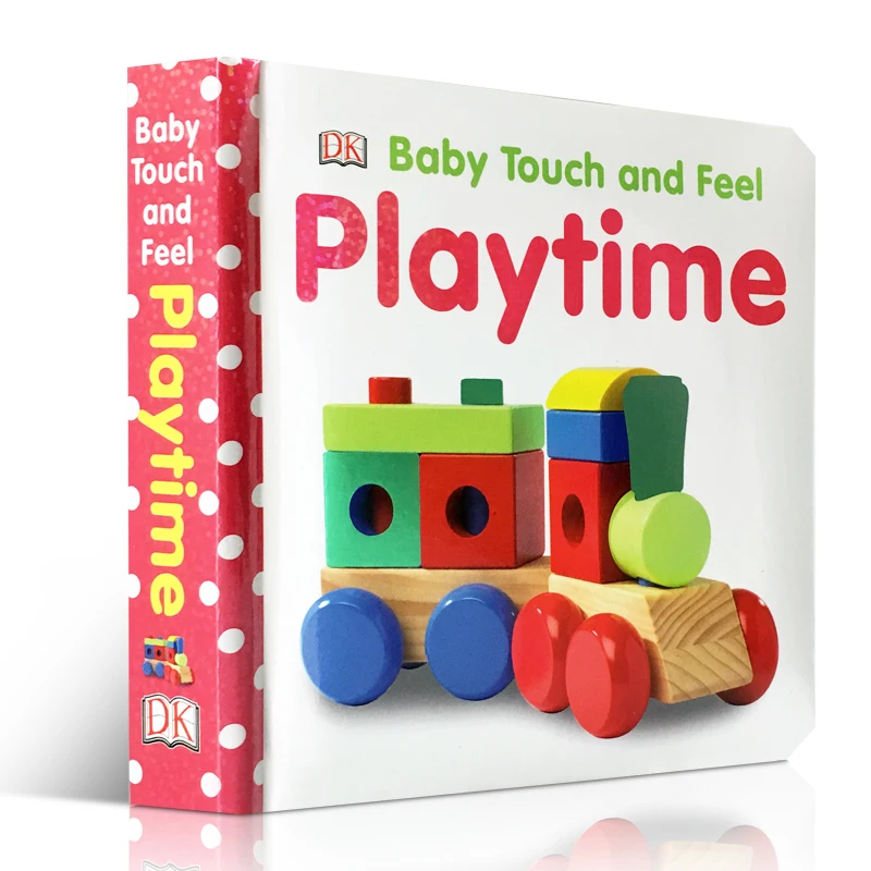 

Original Children Popular Education Books DK (Baby Touch and Feel: Playtime Colouring English Activity Picture Book for Kids