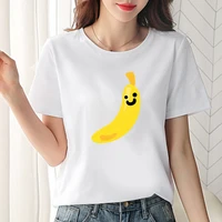 funny banana female clothes funny boys love t shirt harajuku the norris nuts letter printed manga tops cute cartoon banana tee