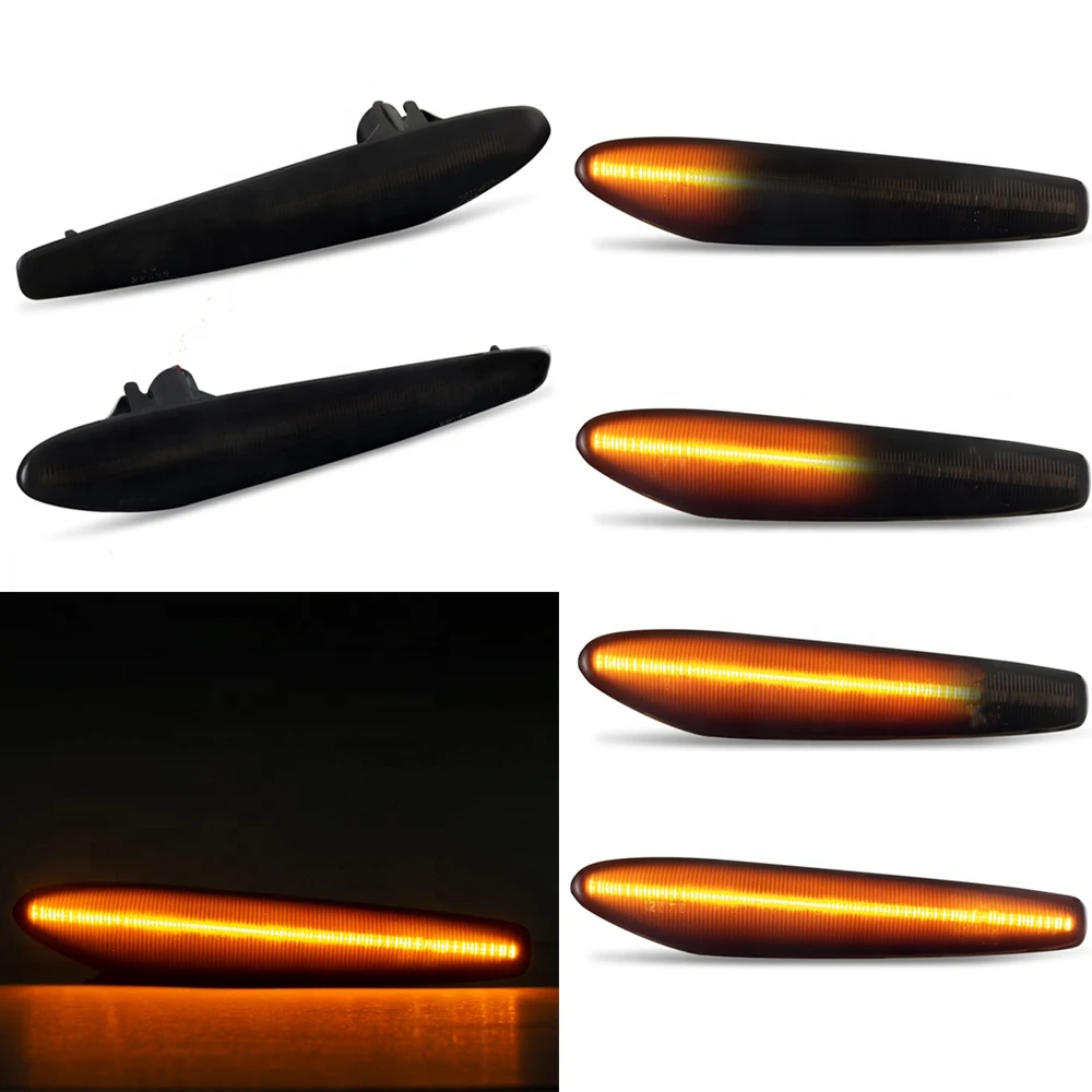 

Dynamic LED Side Marker Blinker Turn Signal Light For Alfa Romeo 159 typ 939 2005-2011 Brera typ 939 2005-2011 Canbus Error Free