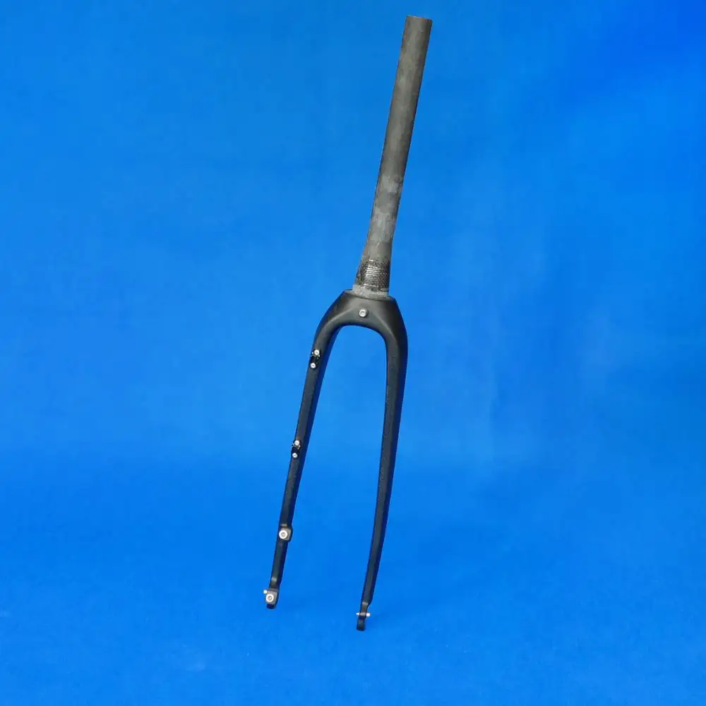 Новинка Toray глянцевая матовая вилка из углеродного волокна Велосипедная для