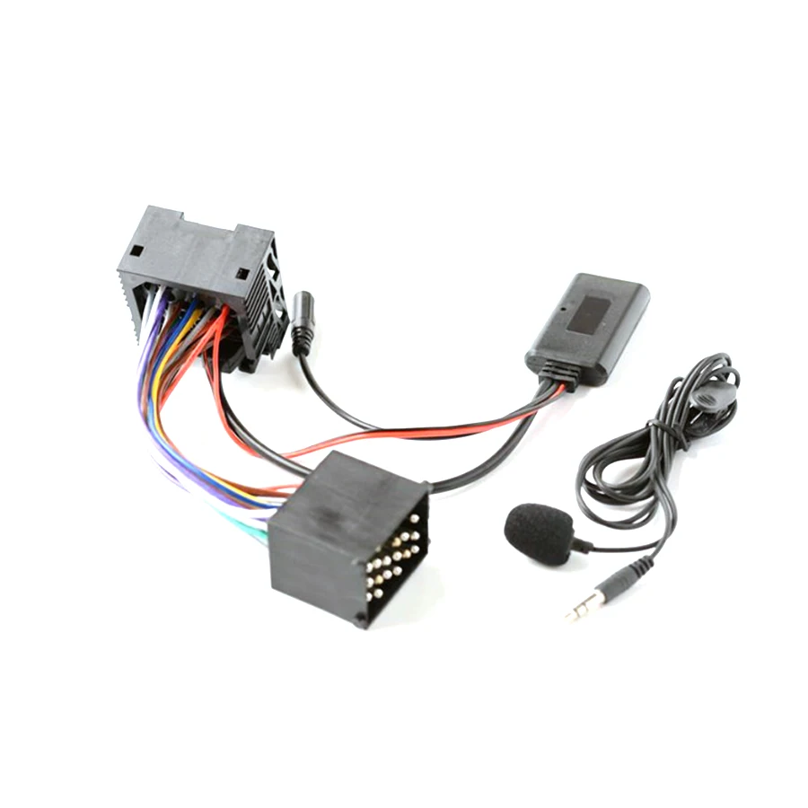 

Radio Bluetooth AUX IN Cable Adapter with Microphone For BMW E46 3 Series CD 2002+