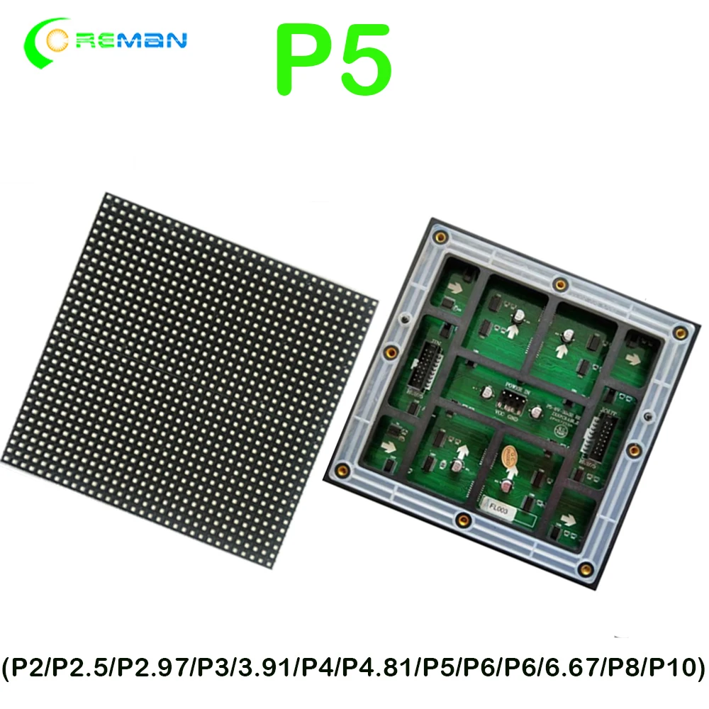 Наружный светодиодный модуль smd p5 rgb наружной светодиодной панели 16*32 128*256 мм