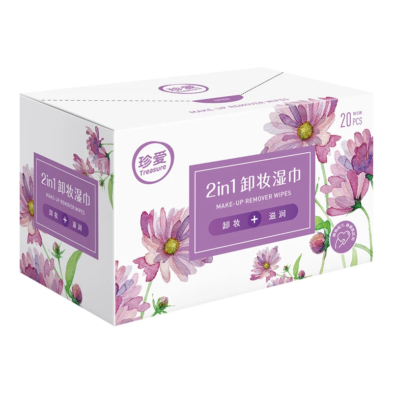 2 Boxes 40 Count Total Treasure MoistureClean Makeup Remover Wipes Wet Cleansing Individually Packaged Alcohol Free | Красота и
