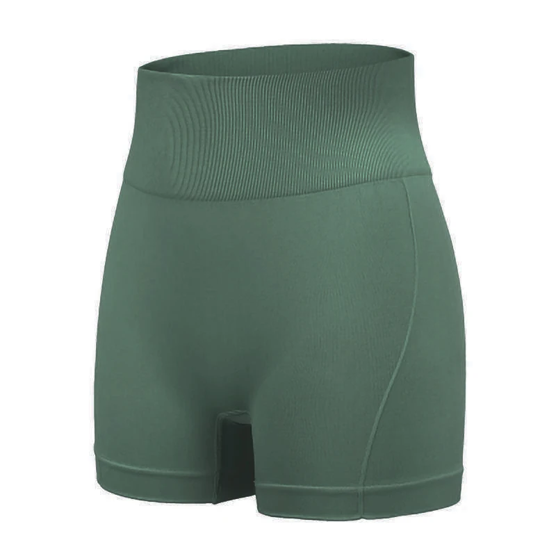 

High Waist Women Shorts Fitness Sports Shorts Summer Jogging Female Casual Skinny Soft Elastic Stretch Solid Color Biker Shorts