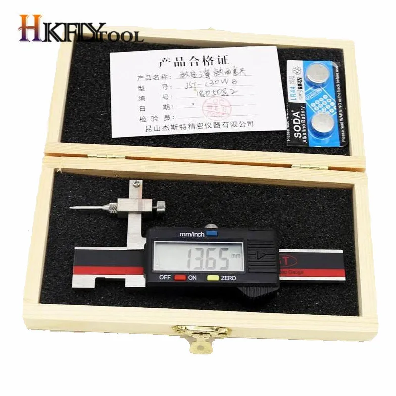 

-10mm - +10mm Digital Gap & Step Gauges with flat measuring face Step&Gap Gauge Electronic digital step gap gauge