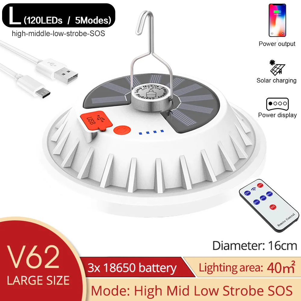 

PAMNNY Солнечная лампа USB rechargeable