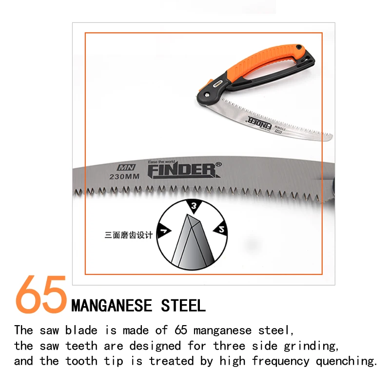 FINDER сады Складная пила раза сельскохозяйственные ручные инструмент
