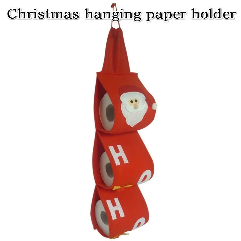 

Красная рождественская подвеска в виде Санта-Клауса