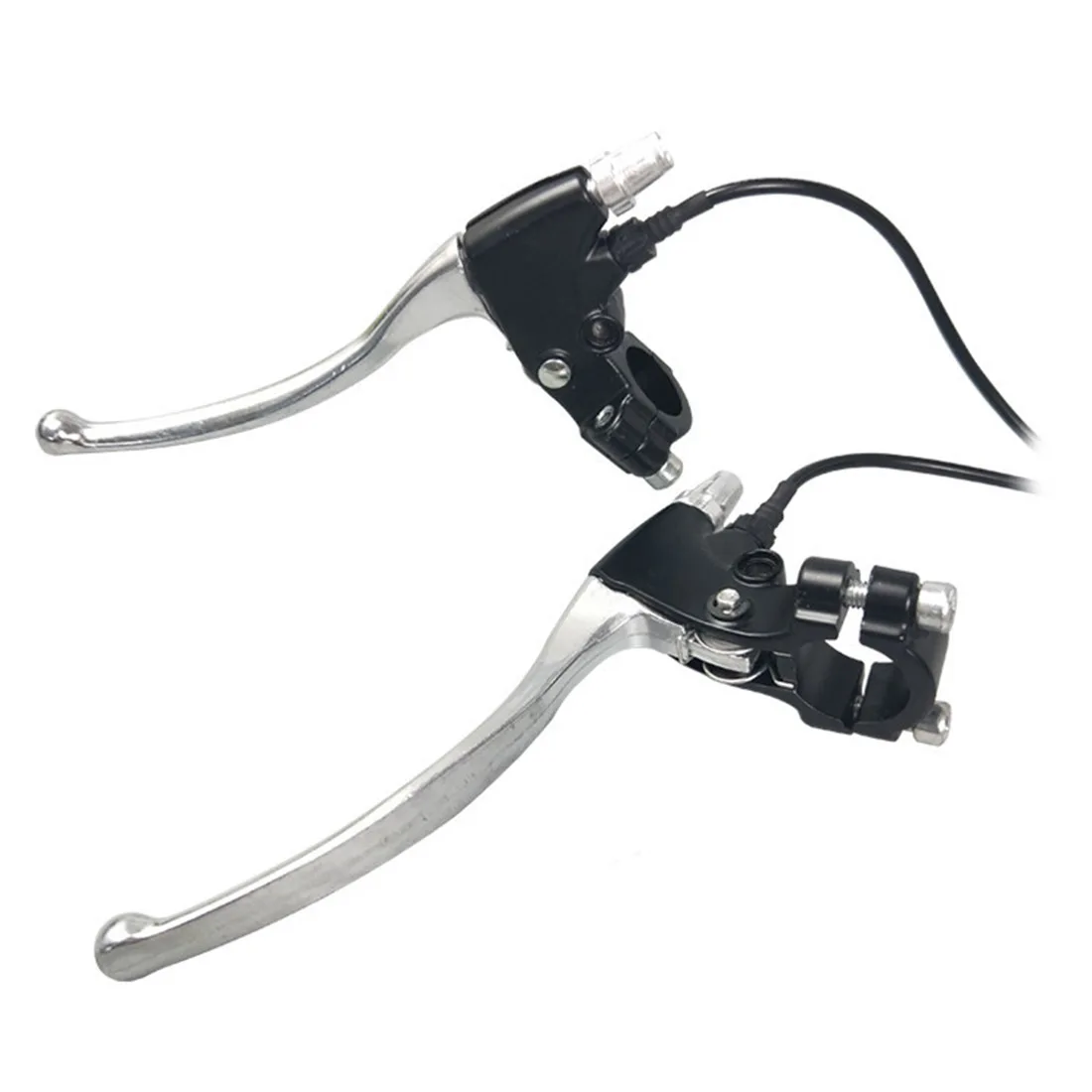 

1Pair Electric Vehicle Bike E-scooter Brake Lever Cut-Off Power Switch Universal For Ebike With Lock Function