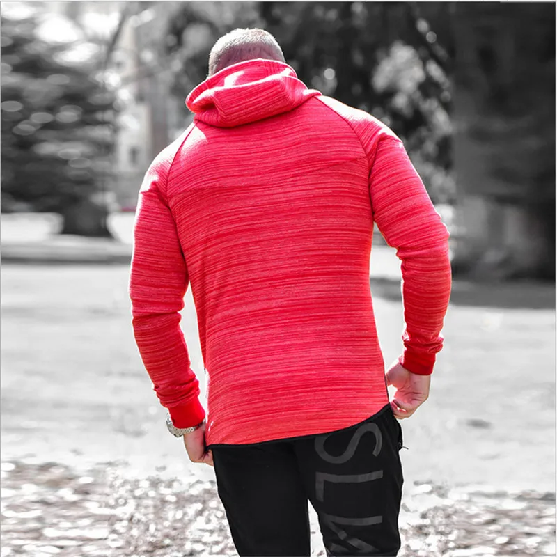 Новинка, брендовые осенне-зимние толстовки для бодибилдинга, мужские спортивные толстовки с животными, хлопковая спортивная одежда с длинным рукавом, пуловер для фитнеса