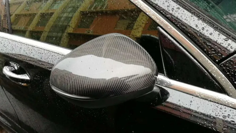 Боковая крышка зеркала заднего вида из углеродного волокна для Mercedes Benz A Class W177 2019