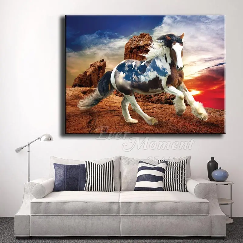 Набор для алмазной вышивки Лошадь ASF1383|Алмазная мозаика и вышивка| |