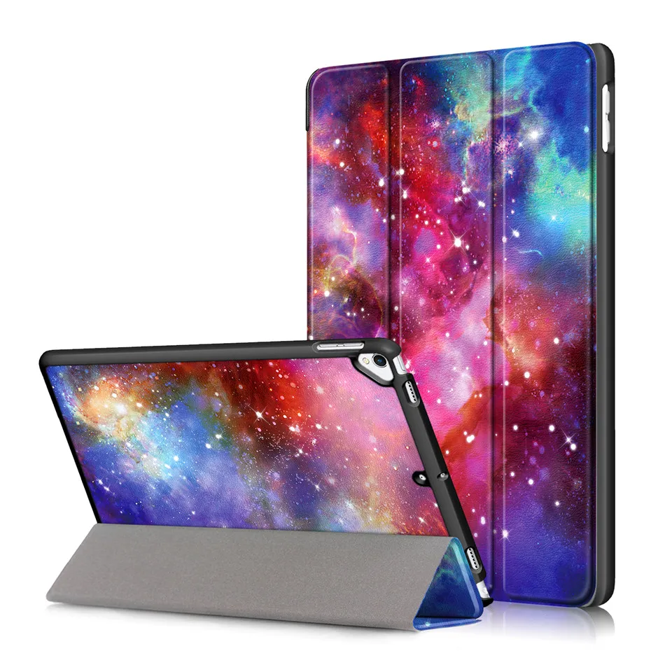 A11 Для iPad Air 3rd поколения 10,5 чехол Smart Cover Funda для iPad Air 3 10,5 дюймов 10,2 7th складываются в три раза подставка мягкий чехол для задней панели - Цвет: A11