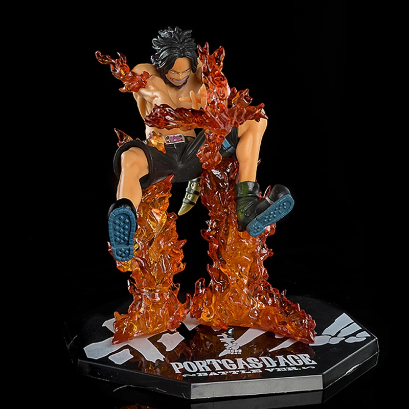 

Японская экшн-фигурка Portgas D Ace, 17 см Коллекционная модель из ПВХ, куклы, игрушки для мальчиков, подарки