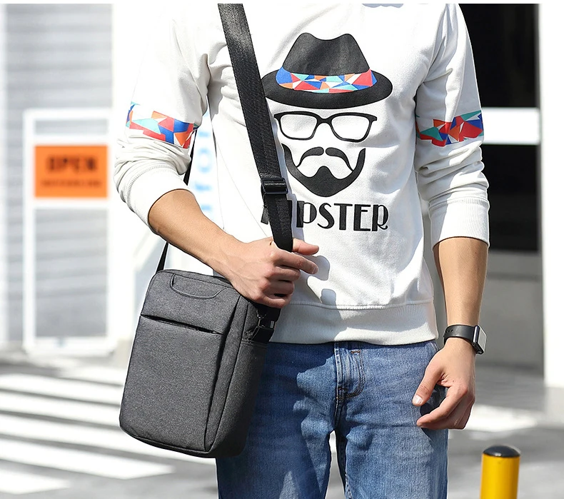 

2021 новая уличная Водонепроницаемая мужская сумка через плечо, Повседневная сумка, многофункциональная модная мужская сумка-мессенджер