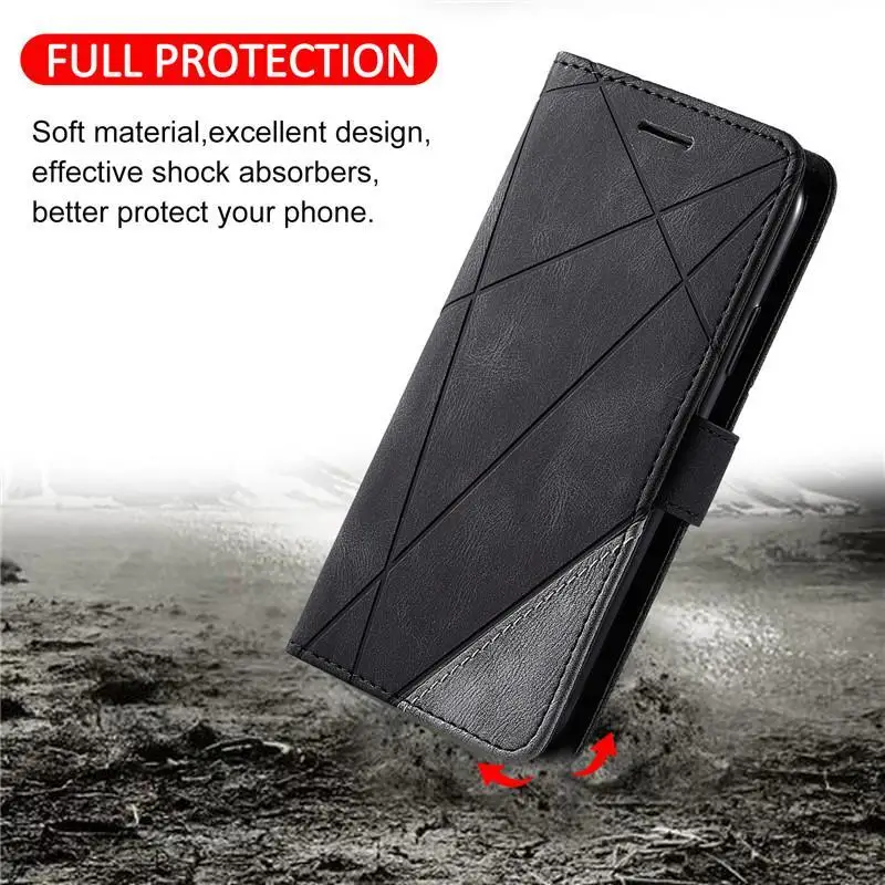 

Leather Case For Coque Samsung Galaxy J6 2018 Case Flip Cover For Fundas Samsung J6 2018 Phone Cases Galaxy J8 2018