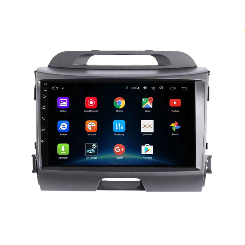 9 &quotAndroid автомобильный DVD мультимедийный плеер GPS для KIA Sportage R 2011 2012 2013 2015 аудио