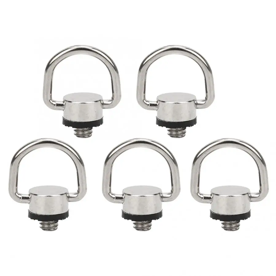 5 шт./компл. 1/4 дюйма d тип винтовой камеры БЫСТРОРАЗЪЕМНАЯ пластина фиксированная