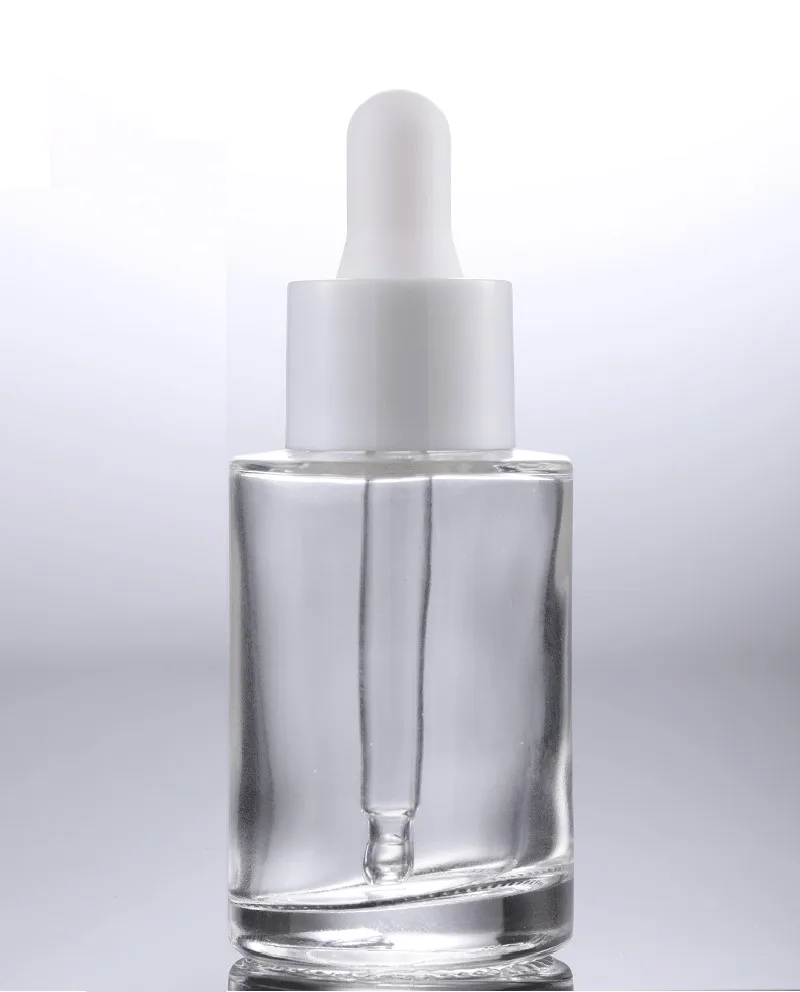 100 шт заводская цена 30 мл бутылка-капельница пустой прозрачный стеклянный