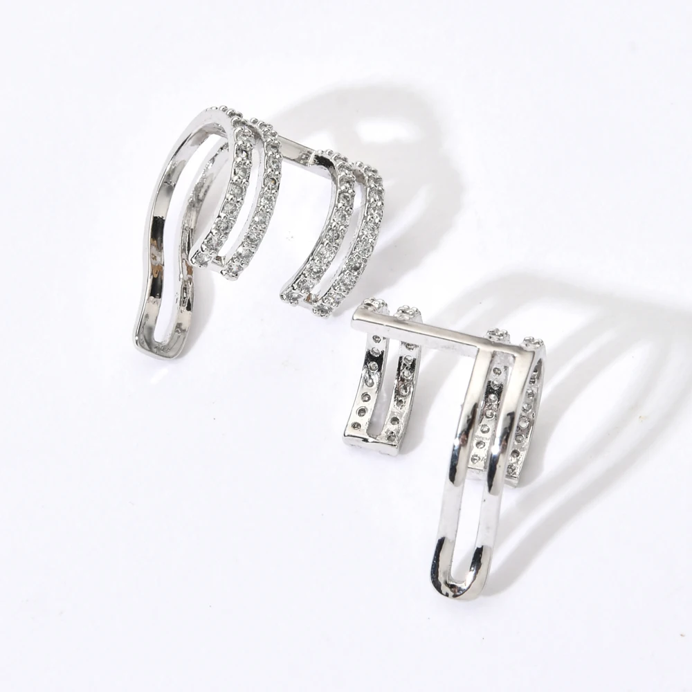 Корейские модные темпераментные клипсы для ушей микроберта женщин/девушек