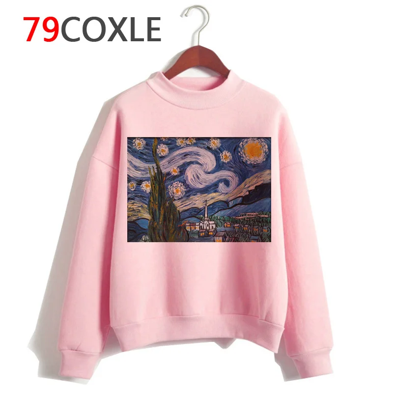 Ван Гог толстовки Смешные гранж мужской/женский Ullzang Мужчины/Женщины Harajuku