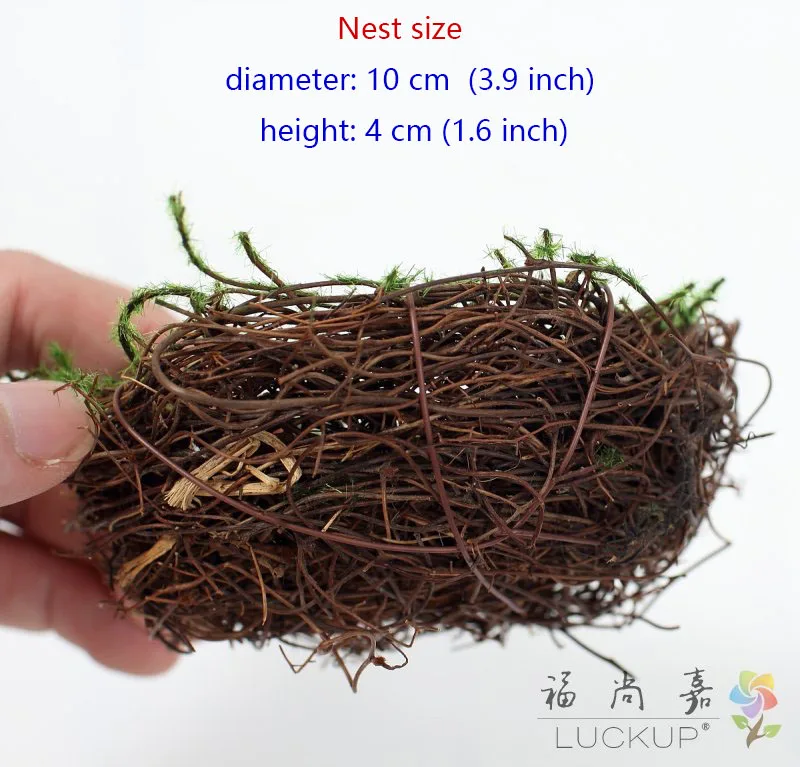 Натуральная сухая трава искусственная пластиковая яйца украшение для стола