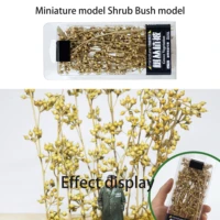 miniature model shrub bush model diy material for platform reconstruction of military scene sand table model
