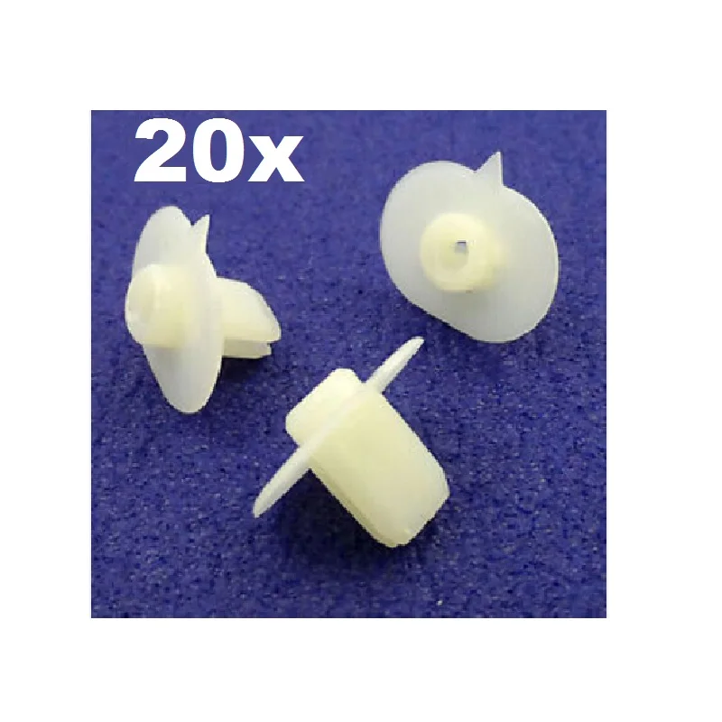 

20x For Honda Bumper to Wing Mounting Plastic Grommet Nut for Screws #71144-SR3-013