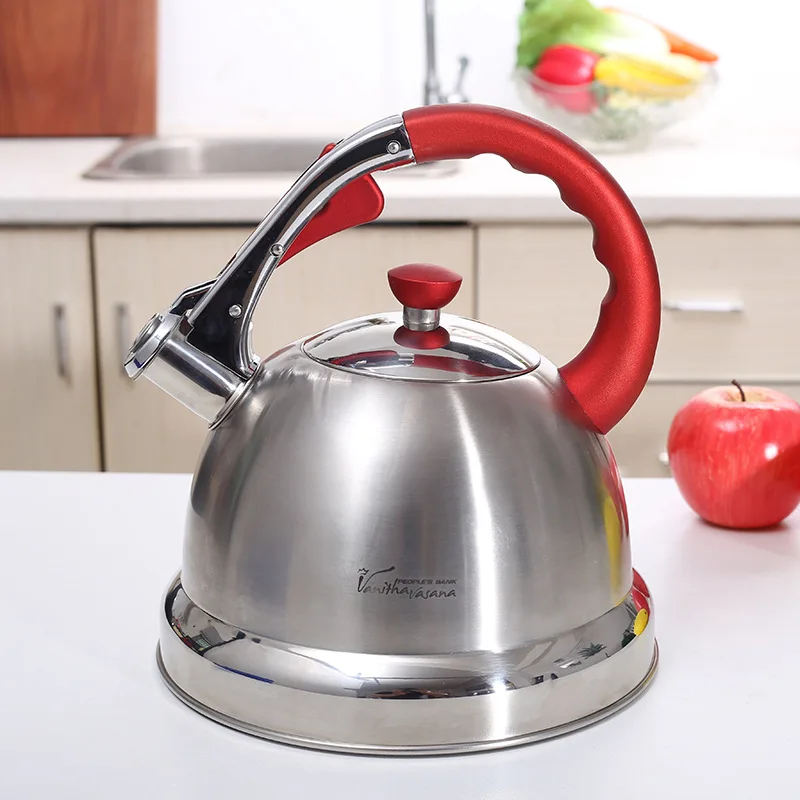 

Thick Tea Kettle Home Use Electric Cooker Glazed Teapot Stainless Steel Hot Water Whistle Stovetop Bouilloire Teapot EH50KE