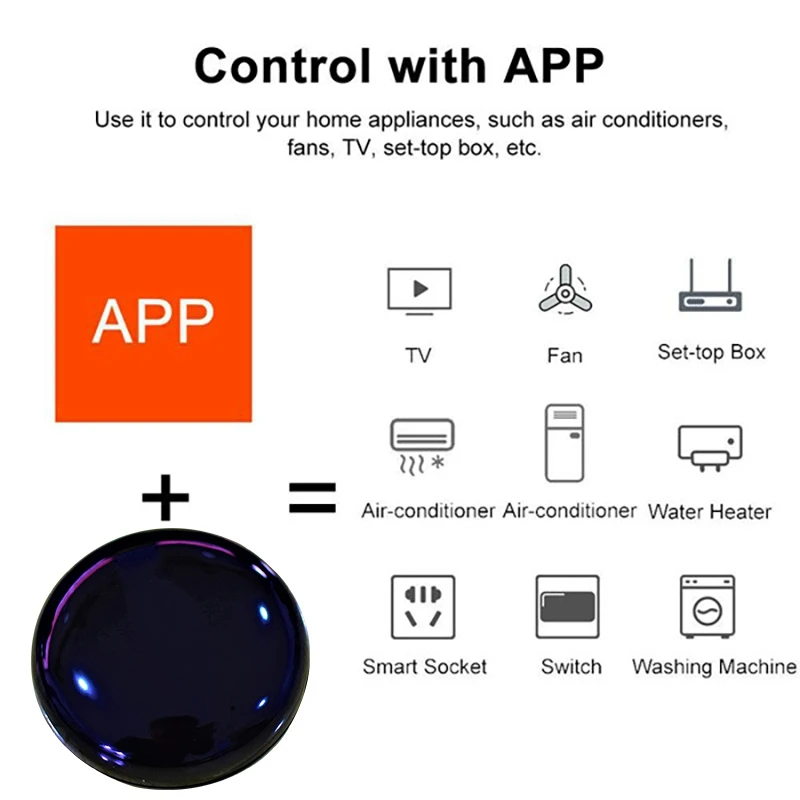 Пульт дистанционного управления Tuya универсальный инфракрасный пульт для ТВ