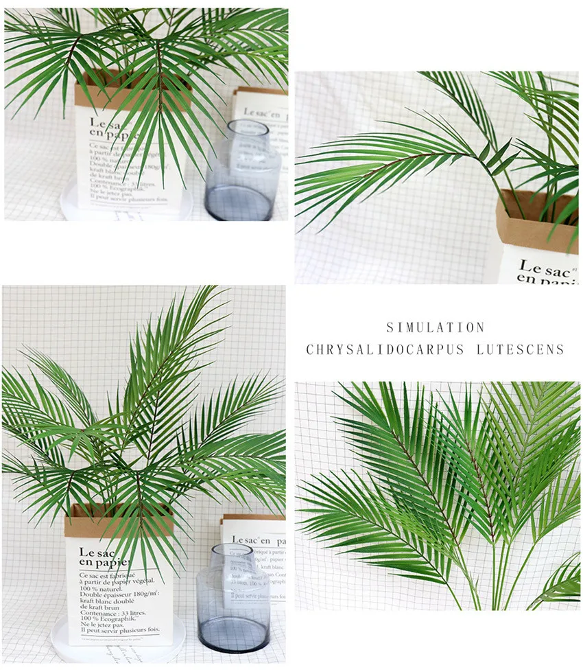 Комнатные растения бонсай искусственная пальма Искусственные пластиковые