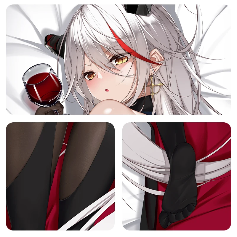 Аниме ажурный чехол ажурная Подушка дакимакура длинная наволочка