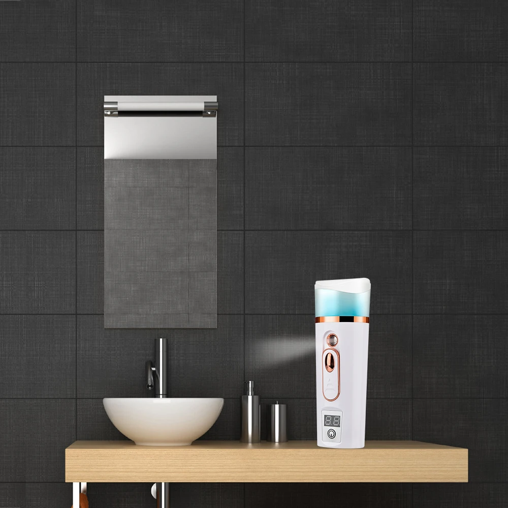 Ультразвуковой нано увлажняющий отпариватель для лица увлажнитель мистер