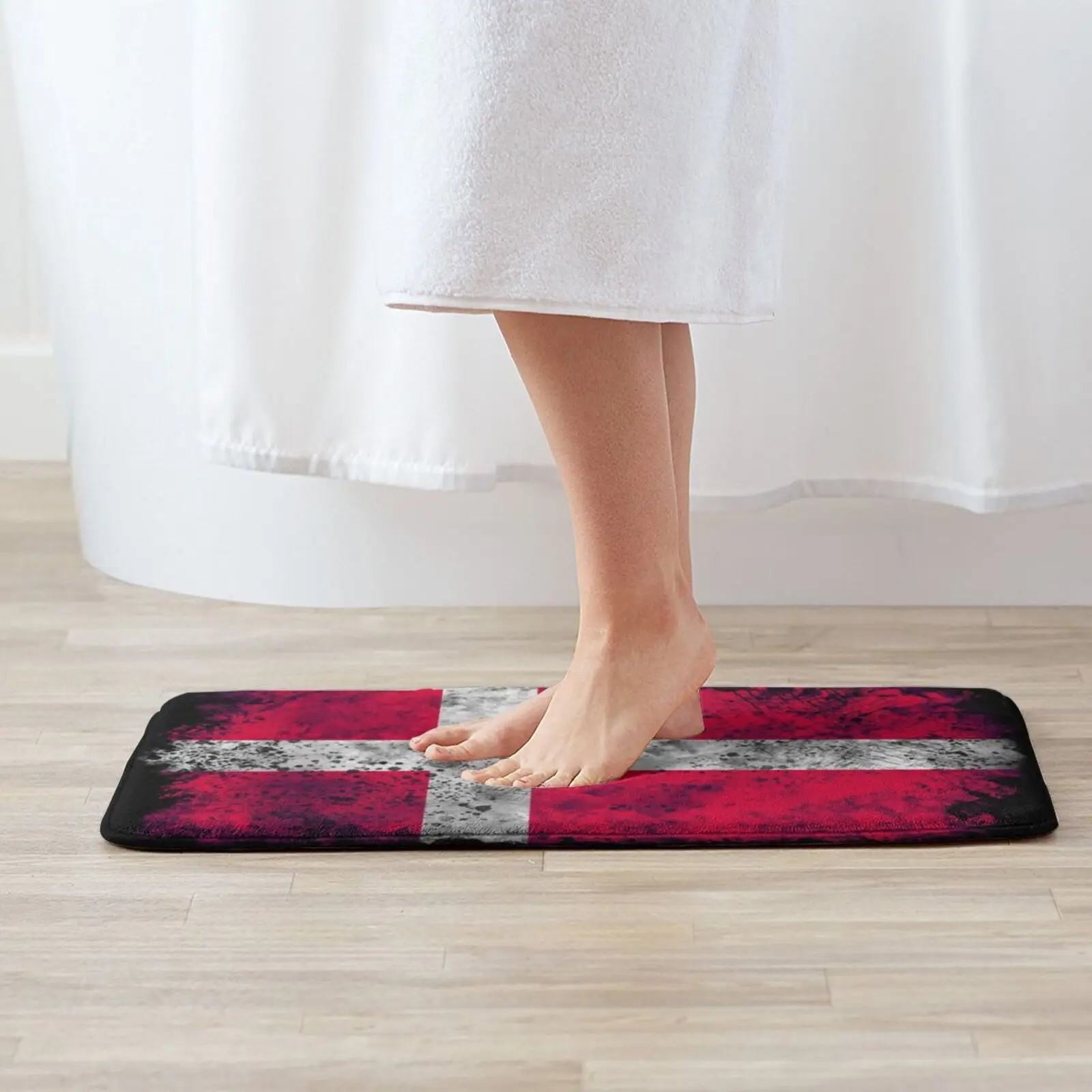 Винтажный Дания искусственный коврик мягкая подушка красный клен благородные