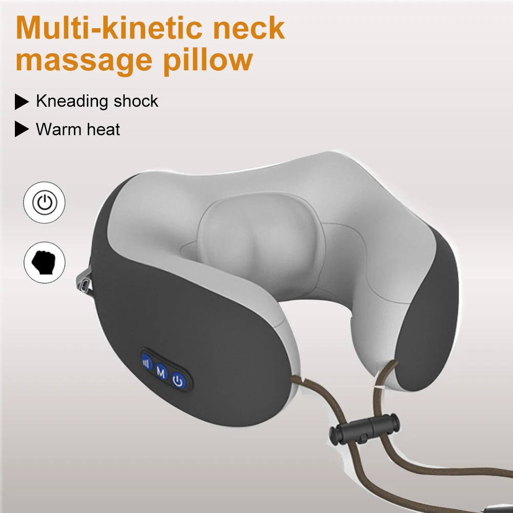 Электрическая массажная подушка u образной формы портативный массажер для плеч