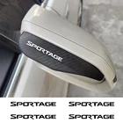 Автомобильные непромокаемые брови из углеродного волокна для Kia Sportage 3 Sportage 4 QL GT line, непромокаемые аксессуары для тюнинга, Декор