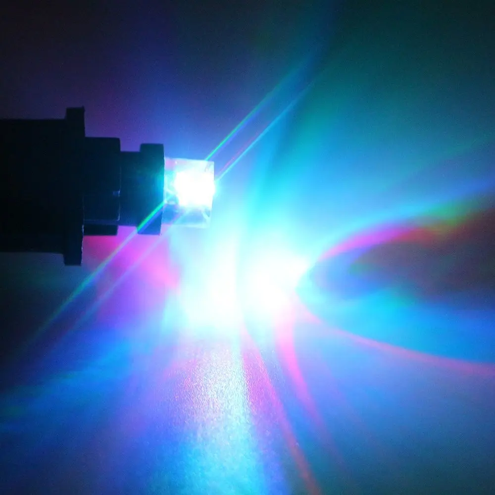T10 Led W5W Canbus без ошибок 194 168 2825 RGB автомобильный светильник номерного знака боковой