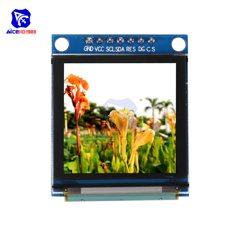 Модуль diymore с OLED дисплеем 1 5 дюйма 128128 полноцветный I2C IIC последовательный