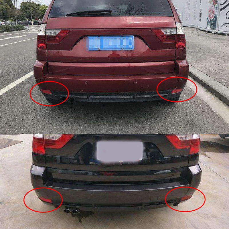 

10pcs Rear Bumper Left Right Reflector Light Side Marker Light for BMW E83 X3 2007 2008 2009 2010 2011 63147162218 63147162217