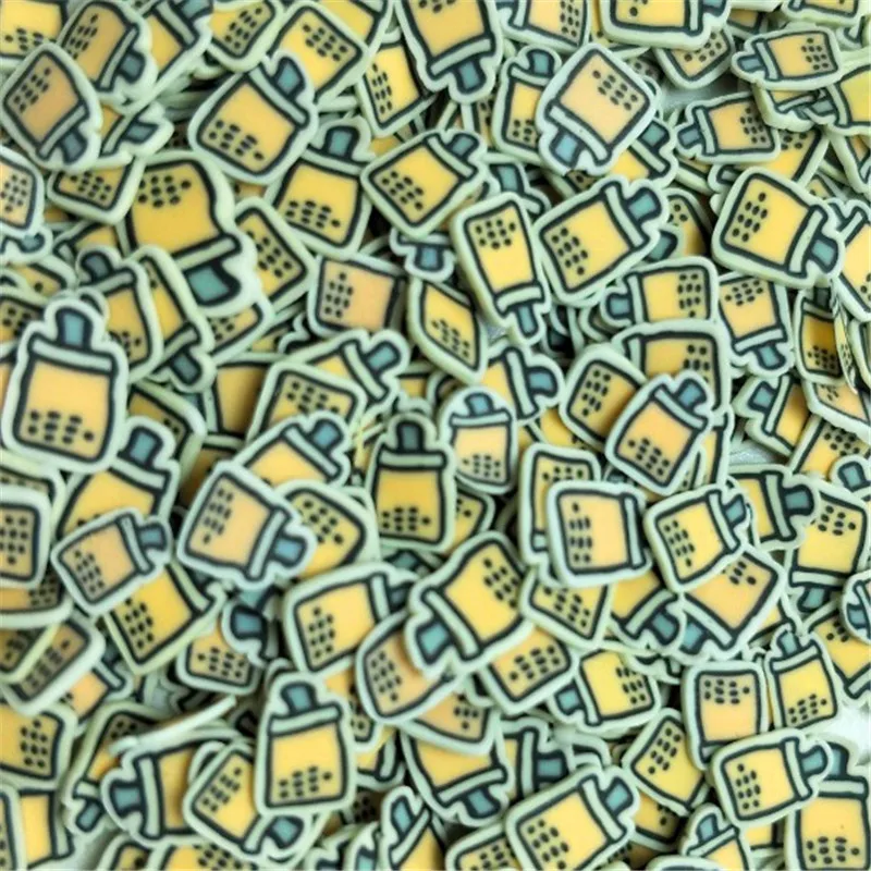 20g 20 г Мягкая гончарная добавка мягкие Fimo Мультяшные Ломтики для слизи пушистый DIY ногтей мобильные принадлежности клейкие аксессуары наборы для детей - Цвет: 20g