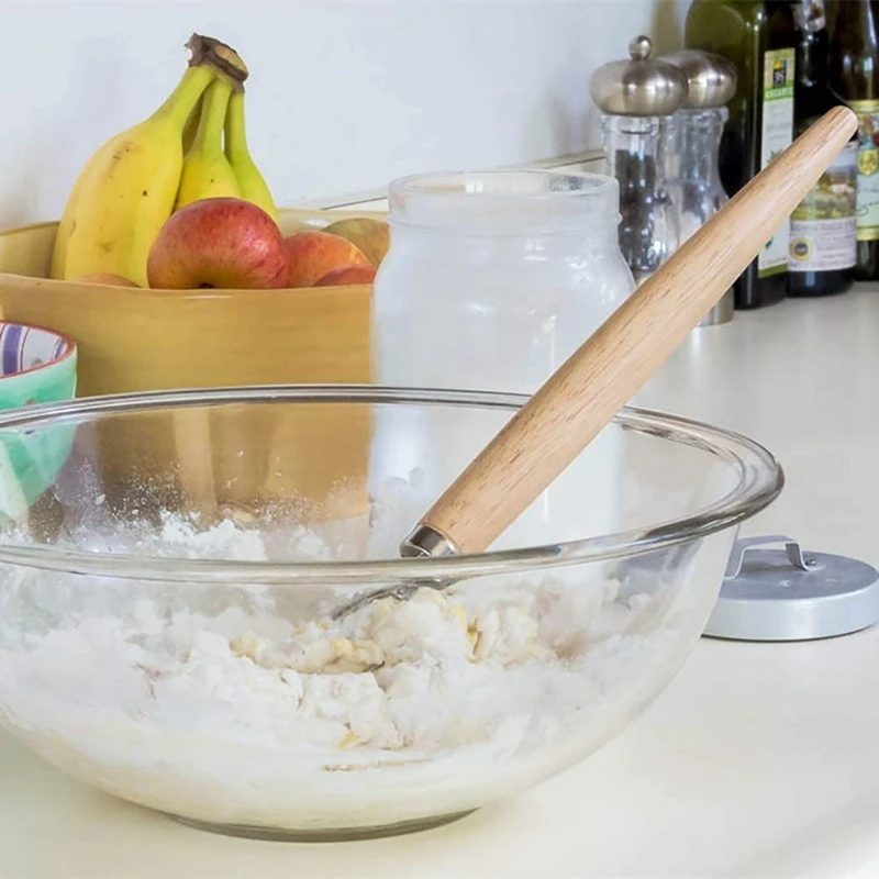 Датский венчик для теста ручной хлеб Смеситель Венчик Кухня выпечки инструменты