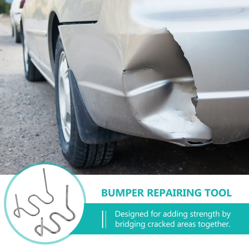 

400pcs Car Automobile Bumper Repair Pre Cut Wave Staples Metal Welding Rods