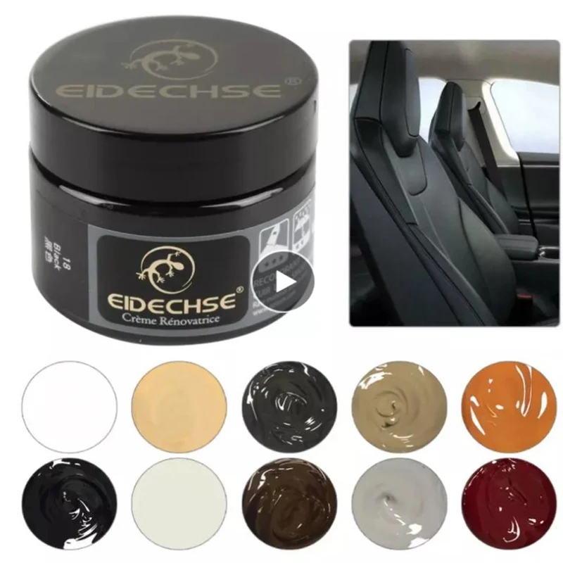 

Leather Repair Cream Car Care Kit Liquid Leather Skin Refurbish Repair Tool Auto Seat Sofa Coats Holes Scratch Crack Restoration