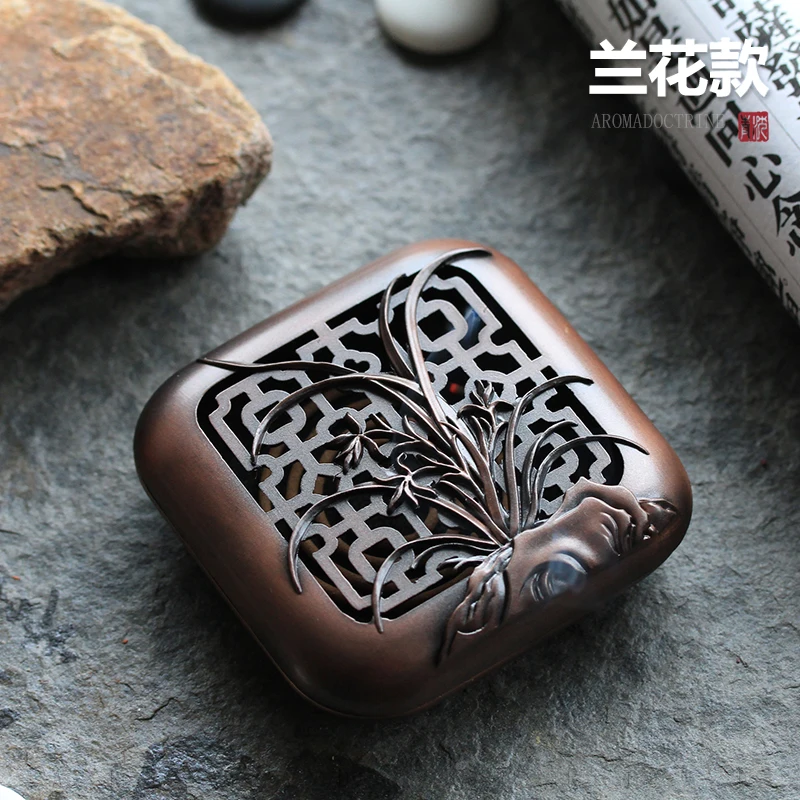 Металлическая вапоризатор благовония горелка китайская гостиная фонтан Арома