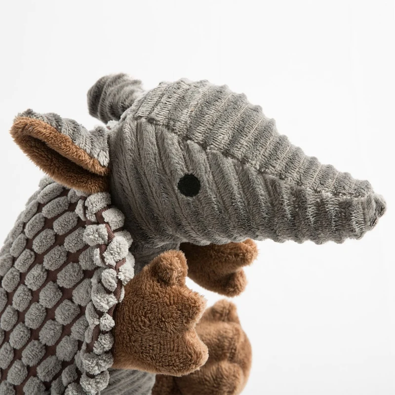 Детская плюшевая игрушка милый мультяшный Armadillo пищалка интерактивная игра