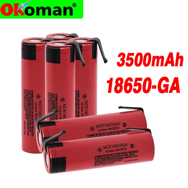 2019 новый оригинальный 18650 GA 3 7 v 3500mah литиевая аккумуляторная батарея сварочные