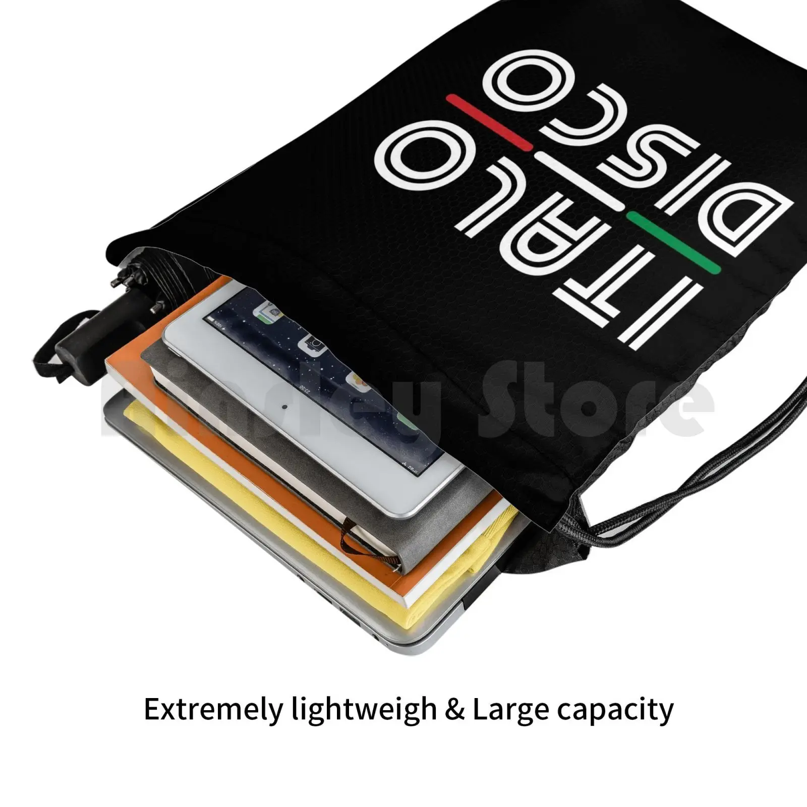 Italo Disco рюкзак сумка с Кулиской Спортивная Сумка водонепроницаемая Italodisco Retro 80s