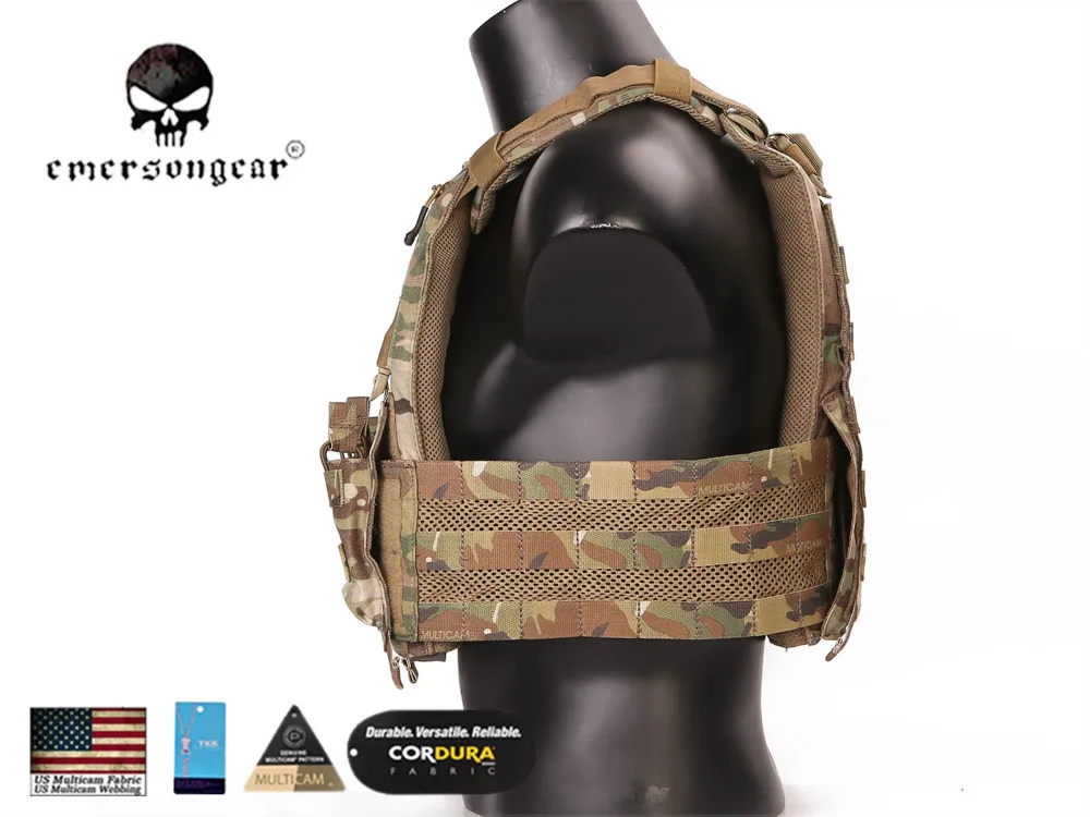 Emersongear 420 Plate Carrier Airsoft Боевой облегченный жилет | Спорт и развлечения