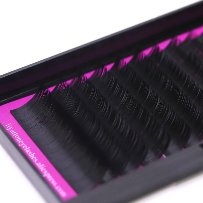 1 Box 12 Rows Beauty 0.05/0.07/0.10/0.15MM Thick J B C Curl Natural False Eyelashes Extension Individual Eyelash | Красота и здоровье