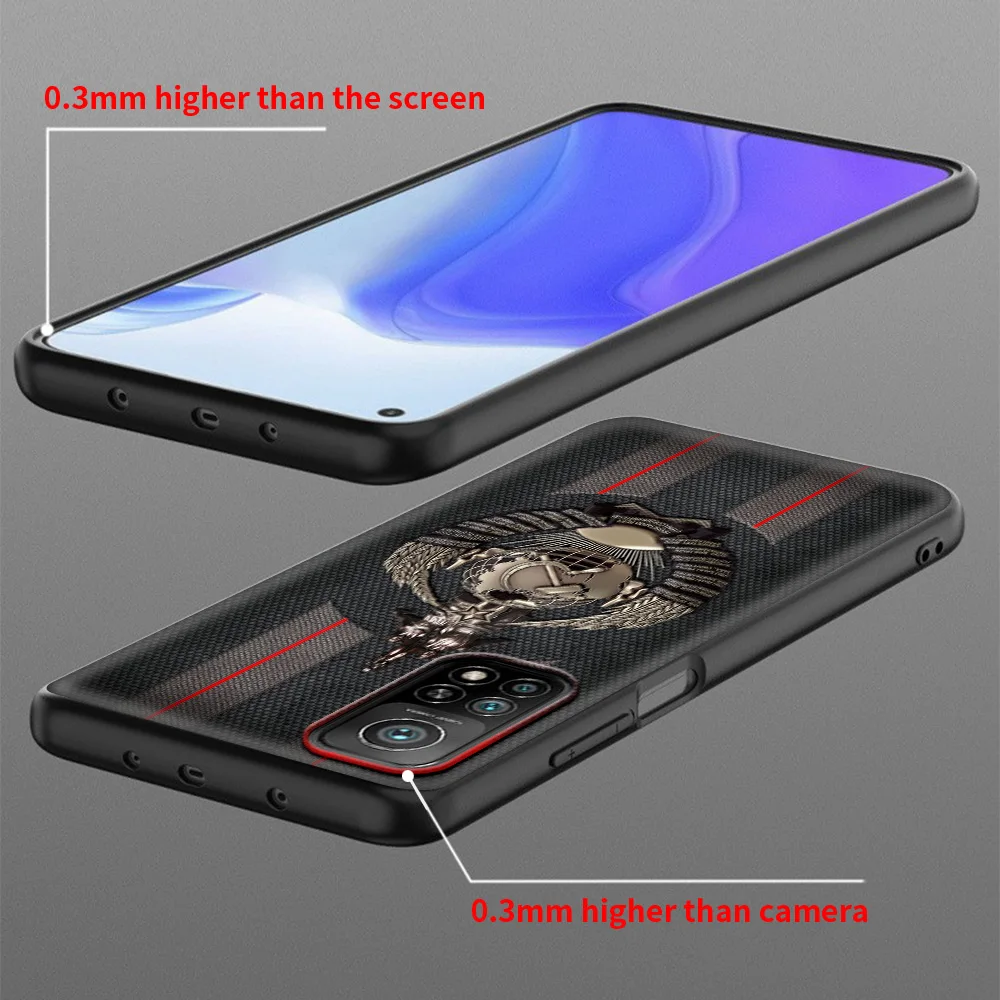 vintage ussr cccp silicone phone case for xiaomi mi poco x3 nfc 10t pro note 10 lite 9t m3 11 f3 cc9 soft back cover shell funda free global shipping